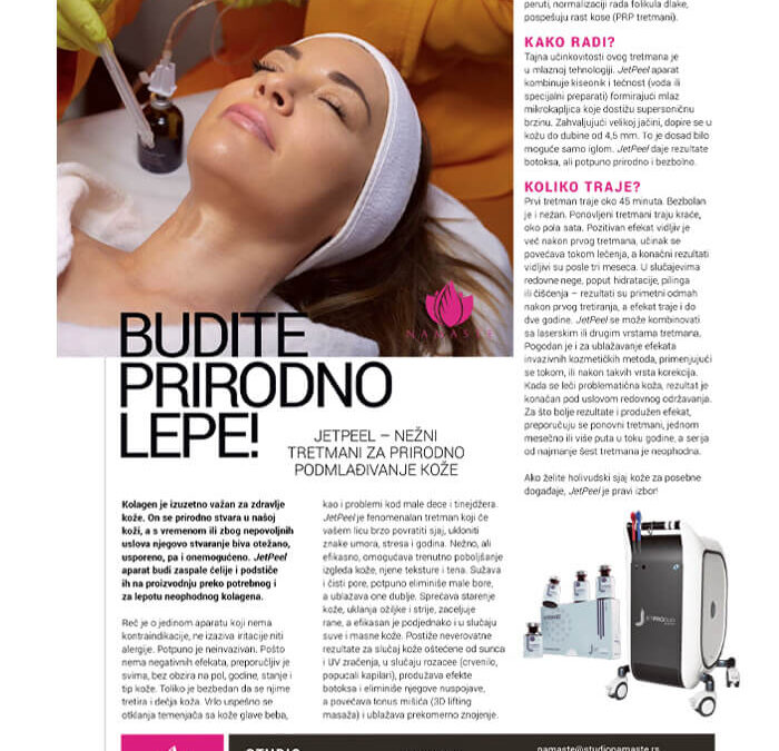 JetPeel tretman na stranama Lepote & Zdravlja